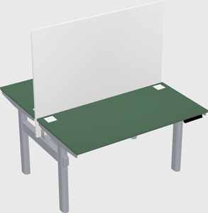 Shared electric desk