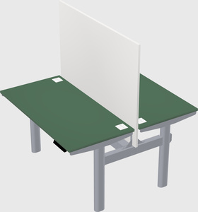 Shared electric desk