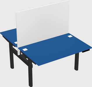 Shared electric desk
