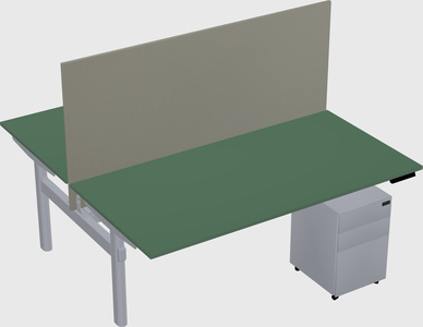 Shared electric desk