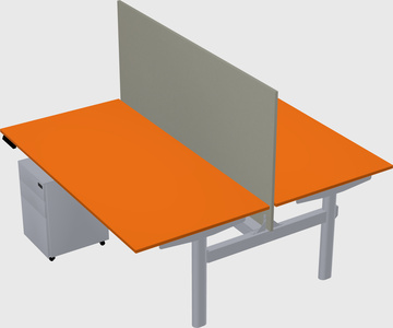Shared electric desk