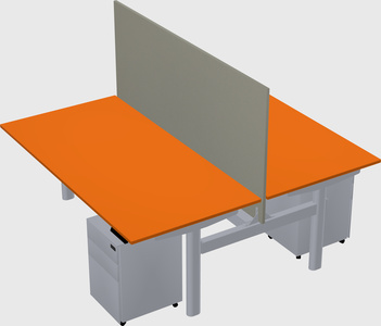Shared electric desk