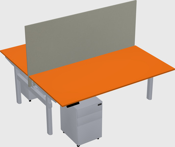 Shared electric desk