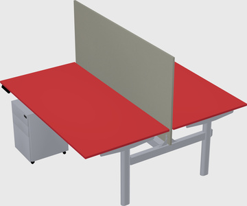 Shared electric desk