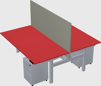 Shared electric desk