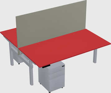 Shared electric desk