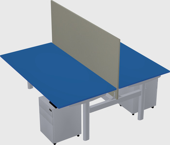 Shared electric desk