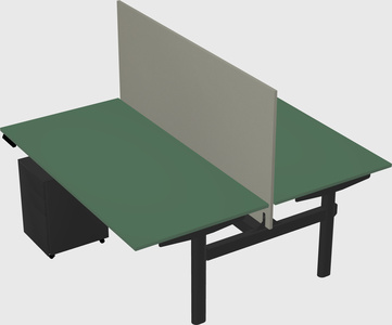 Shared electric desk