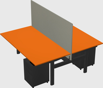 Shared electric desk