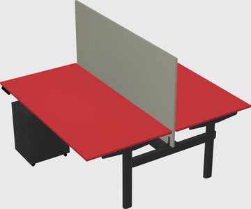 Shared electric desk