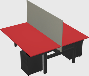 Shared electric desk