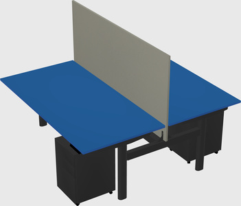 Shared electric desk
