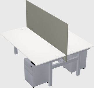 Shared electric desk