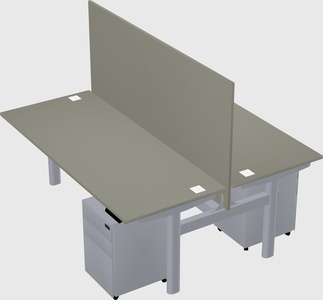 Shared electric desk