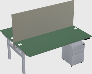 Shared electric desk