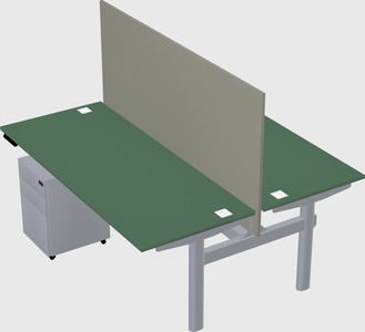 Shared electric desk