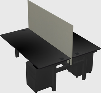 Shared electric desk