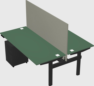 Shared electric desk