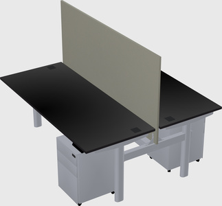Shared electric desk