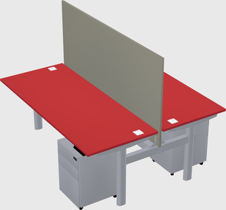Shared electric desk