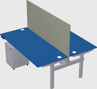 Shared electric desk