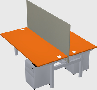 Shared electric desk