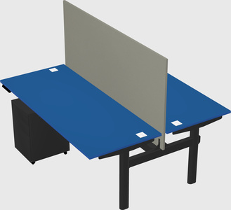 Shared electric desk