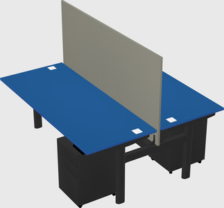 Shared electric desk