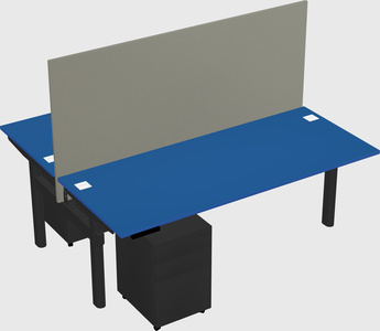 Shared electric desk
