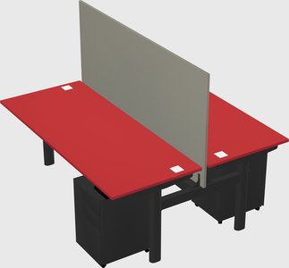 Shared electric desk