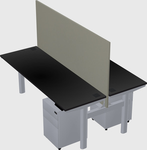 Shared electric desk