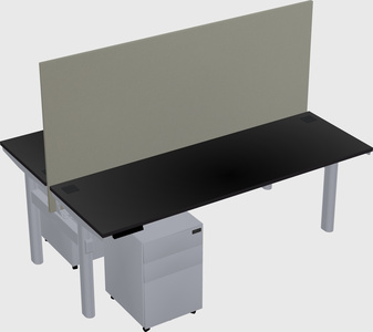 Shared electric desk