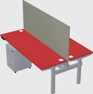 Shared electric desk