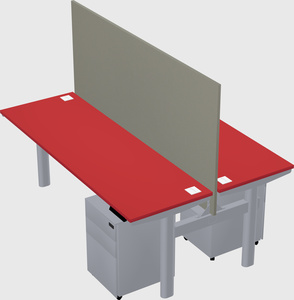 Shared electric desk