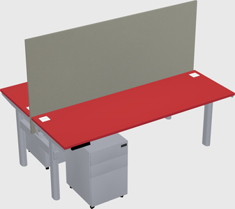 Shared electric desk