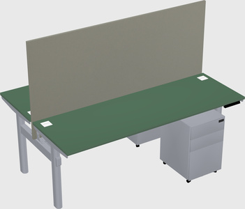 Shared electric desk