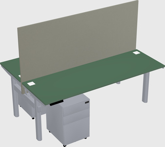 Shared electric desk