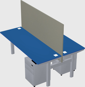 Shared electric desk