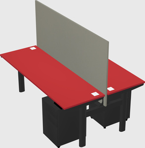 Shared electric desk