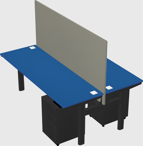 Shared electric desk