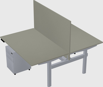 Shared electric desk