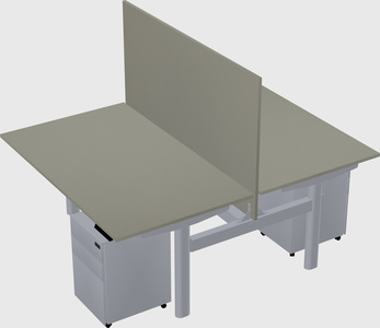 Shared electric desk