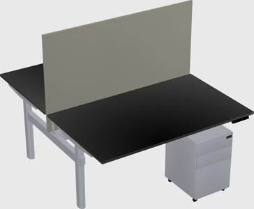 Shared electric desk