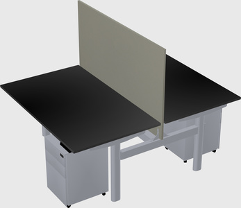 Shared electric desk