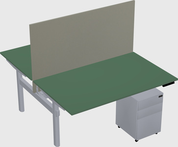 Shared electric desk