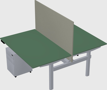 Shared electric desk