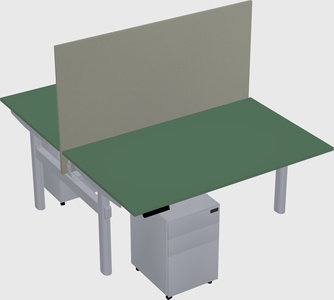 Shared electric desk