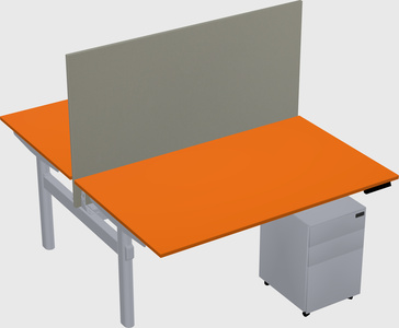 Shared electric desk