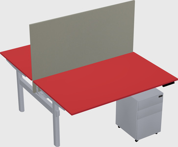 Shared electric desk