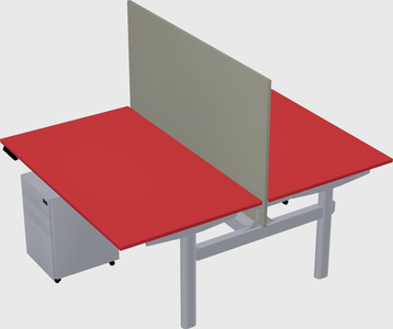 Shared electric desk
